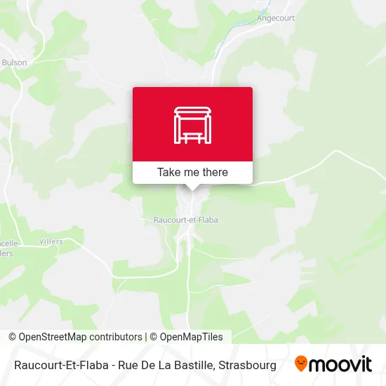 Raucourt-Et-Flaba - Rue De La Bastille map