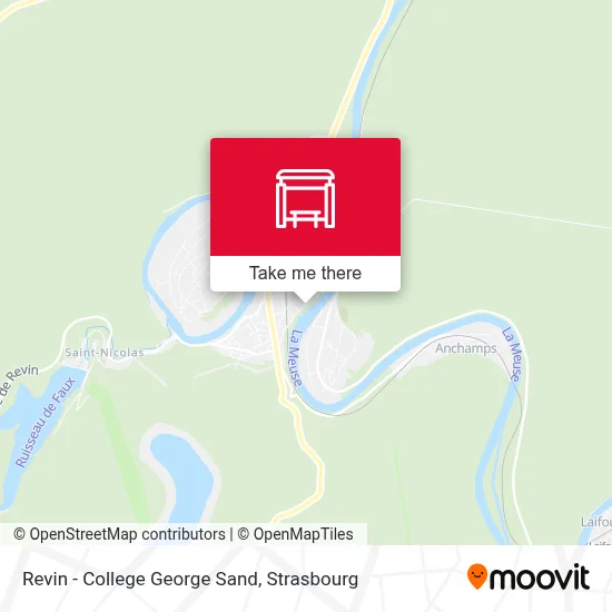 Revin - College George Sand map