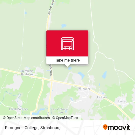 Rimogne - College map