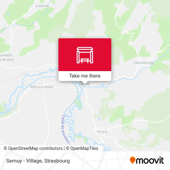 Semuy - Village map