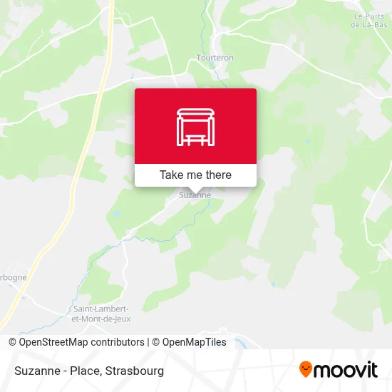 Suzanne - Place map