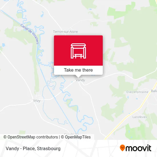 Vandy - Place map