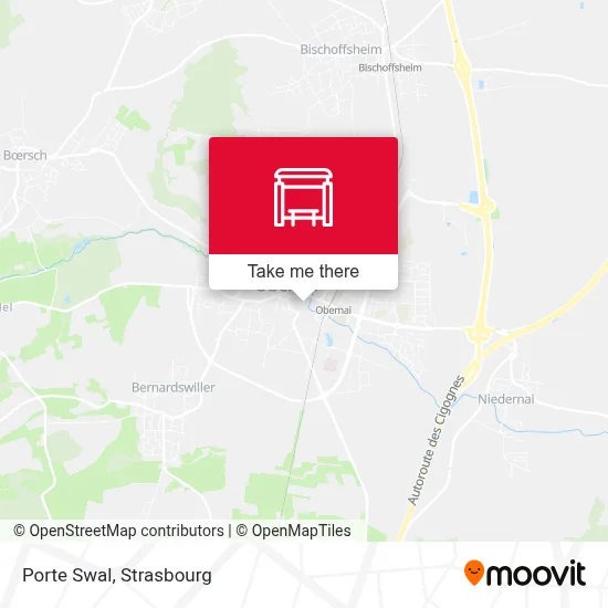 Porte Swal map