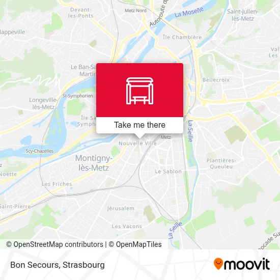 Bon Secours map
