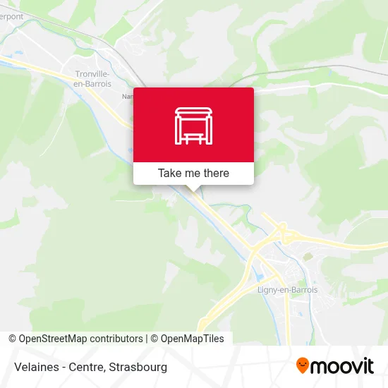 Velaines - Centre map