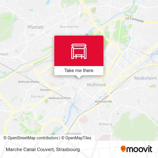 Marche Canal Couvert map