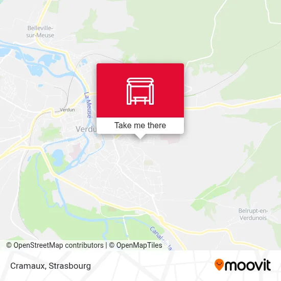 Cramaux map