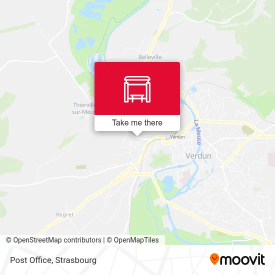 Mapa Poste