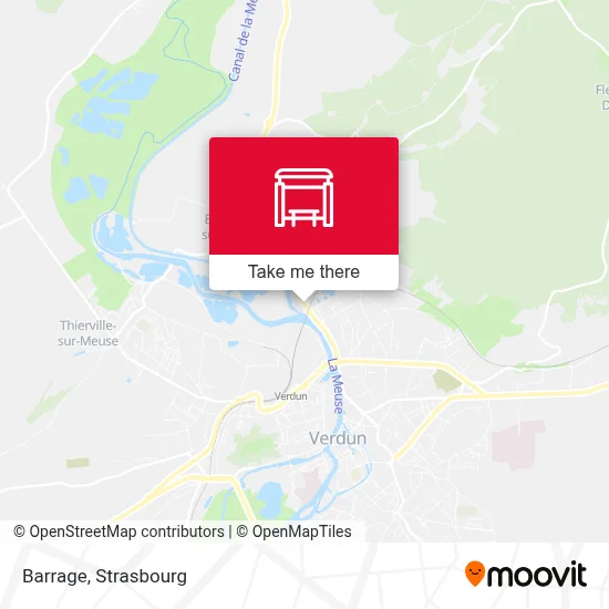 Barrage map