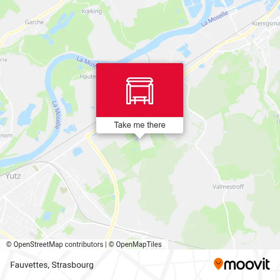 Fauvettes map