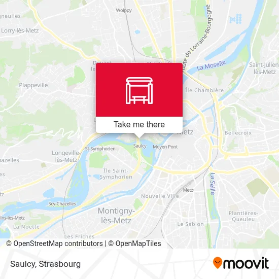 Saulcy map