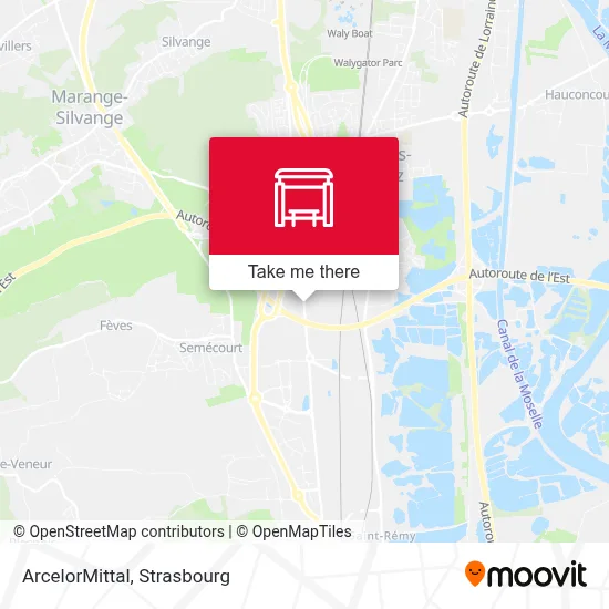 Arcelormittal map