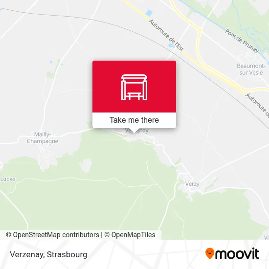Verzenay map