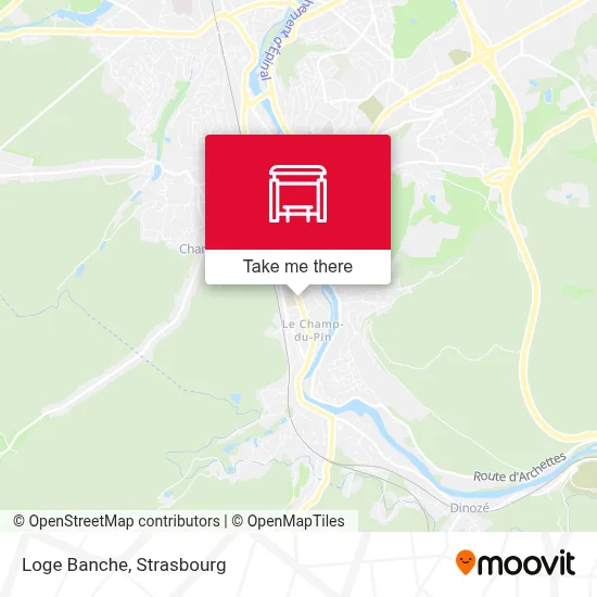 Loge Banche map