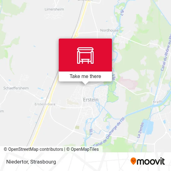 Niedertor map