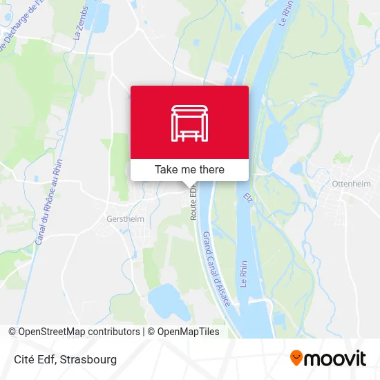 Cité Edf map