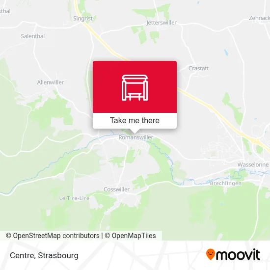 Centre map