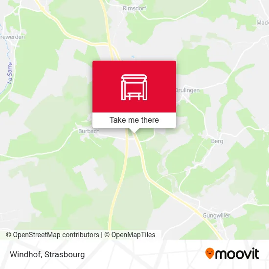 Windhof map