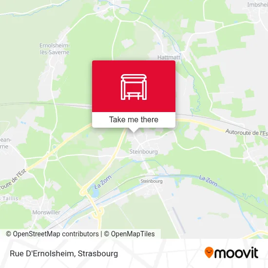 Rue D'Ernolsheim map