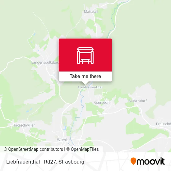 Liebfrauenthal - Rd27 map