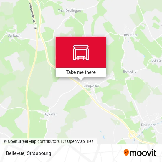 Bellevue map