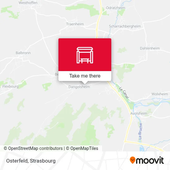 Osterfeld map