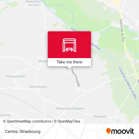 Centre map