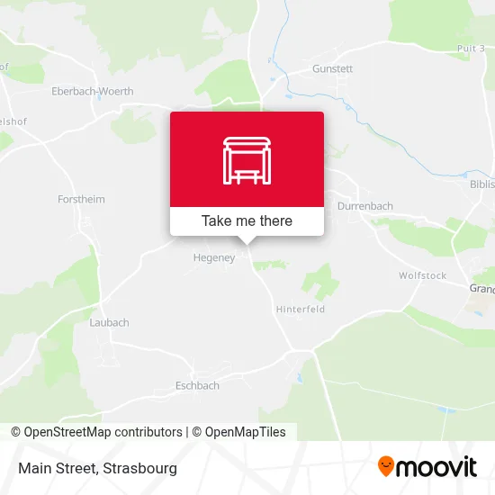 Mapa Rue Principale