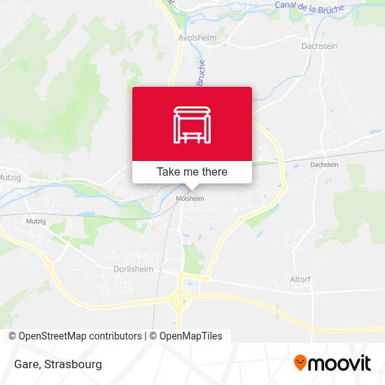 Gare map