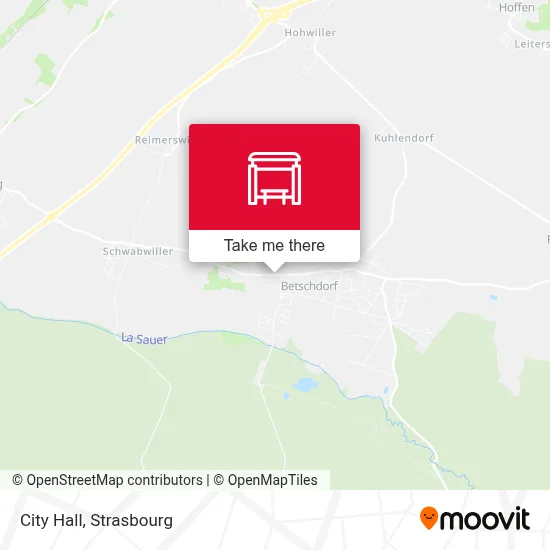 Mairie map