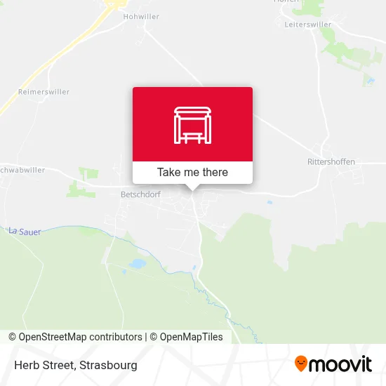Mapa Rue De L'Herbe