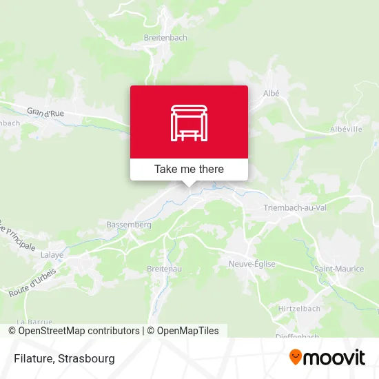 Filature map