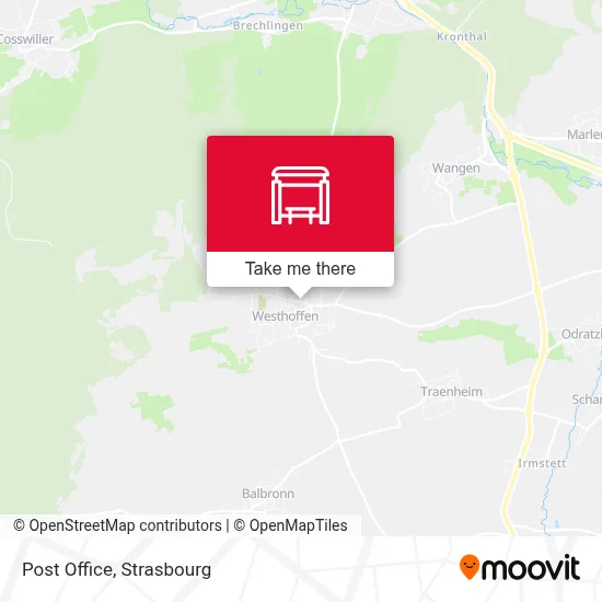 Mapa Poste
