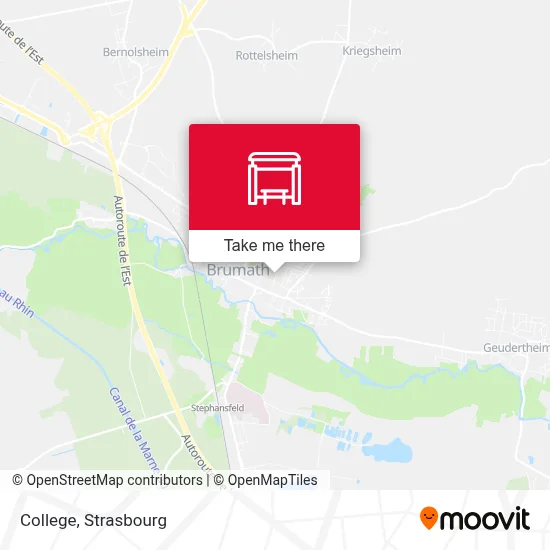 Collège map