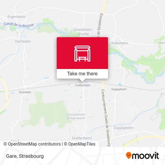 Gare map