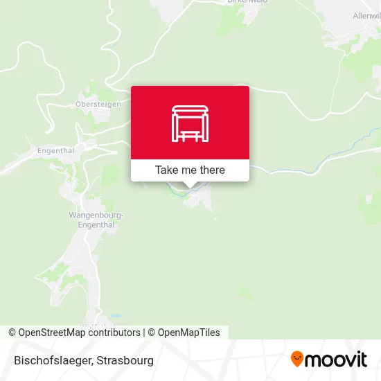 Bischofslaeger map