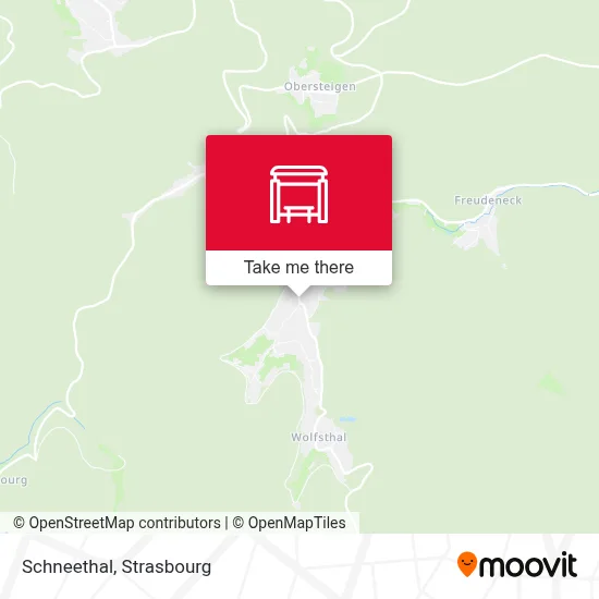 Schneethal map
