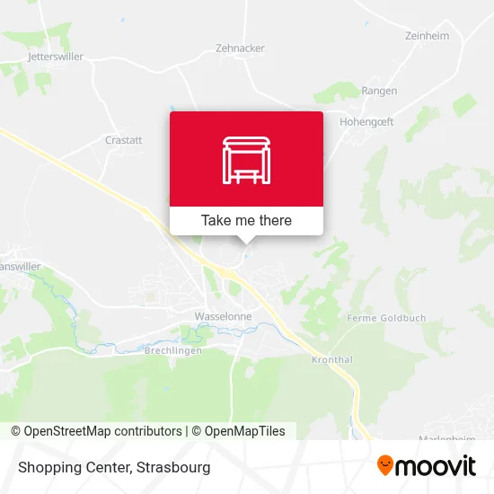 Centre Commercial map