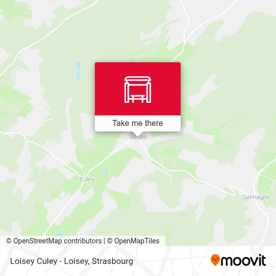 Loisey Culey - Loisey map