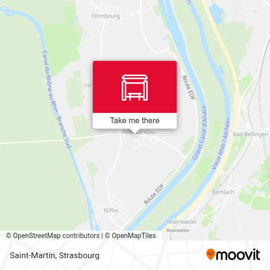 Saint-Martin map