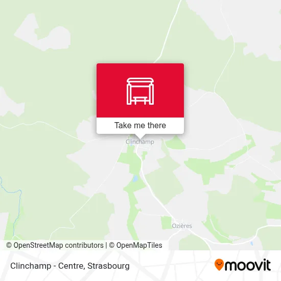 Clinchamp - Centre map
