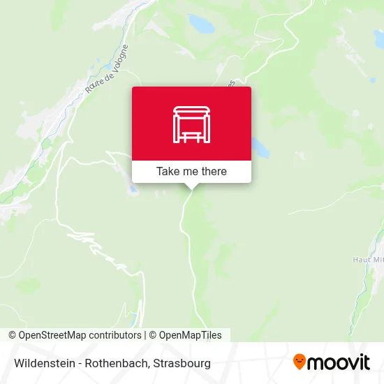 Wildenstein - Rothenbach map