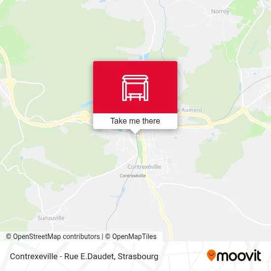 Contrexeville - Rue E.Daudet map