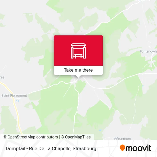 Domptail - Rue De La Chapelle map