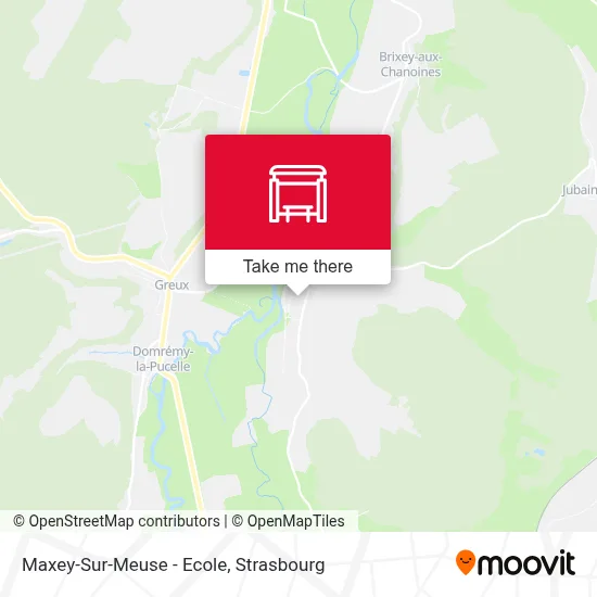 Maxey-Sur-Meuse - Ecole map