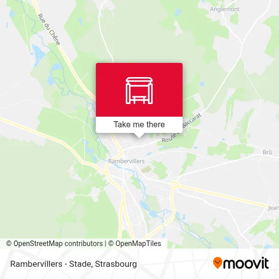 Rambervillers - Stade map