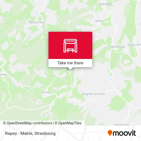 Mapa Rapey - Mairie
