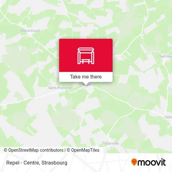Repel - Centre map
