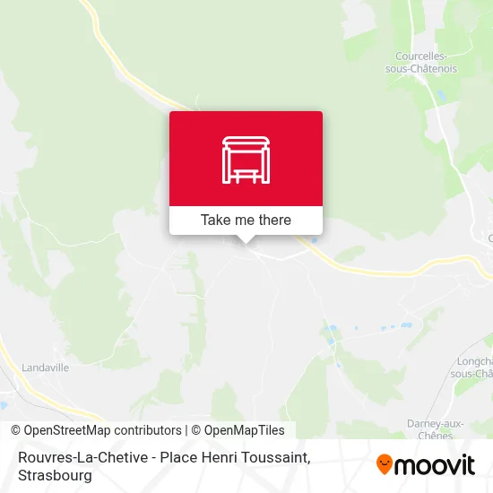 Rouvres-La-Chetive - Place Henri Toussaint map