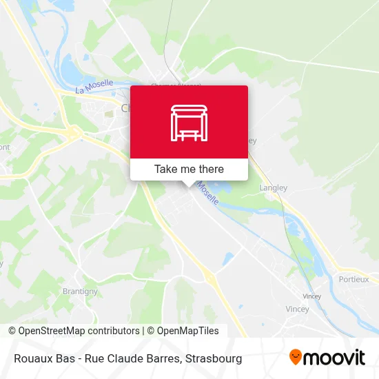 Rouaux Bas - Rue Claude Barres map